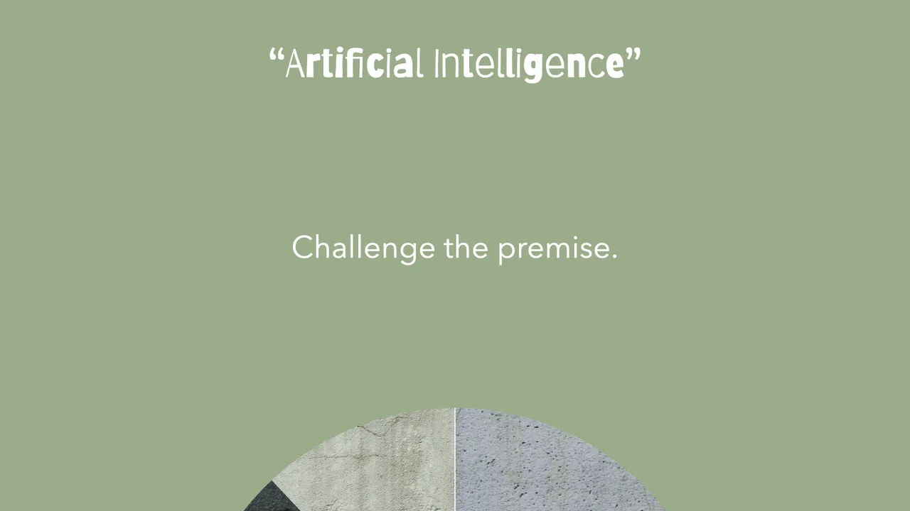 Challenge the premise